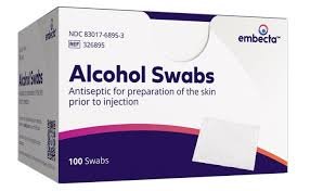 alcohol pads 3cm- 3cm 2ply