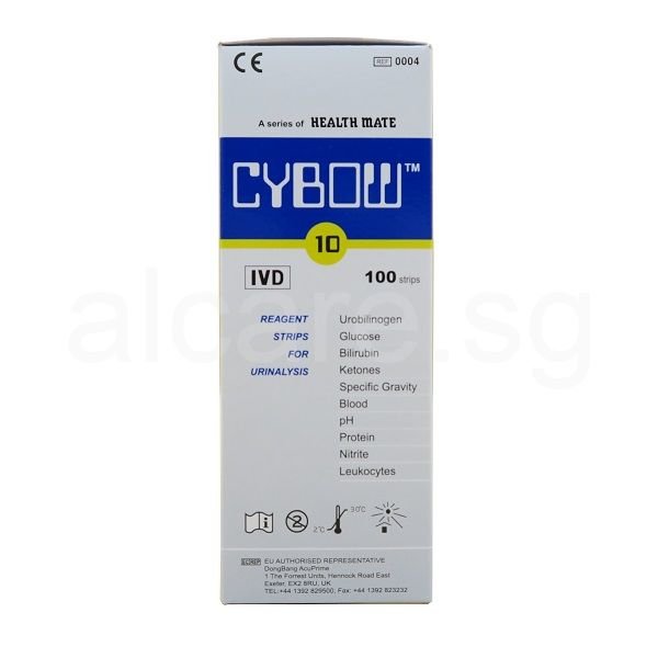 Urinalysis strips cybow 10